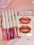 SHEGLAM Lip Rules Stylo Crayon & Gloss-Case X Case Rouge Marque De Beauté